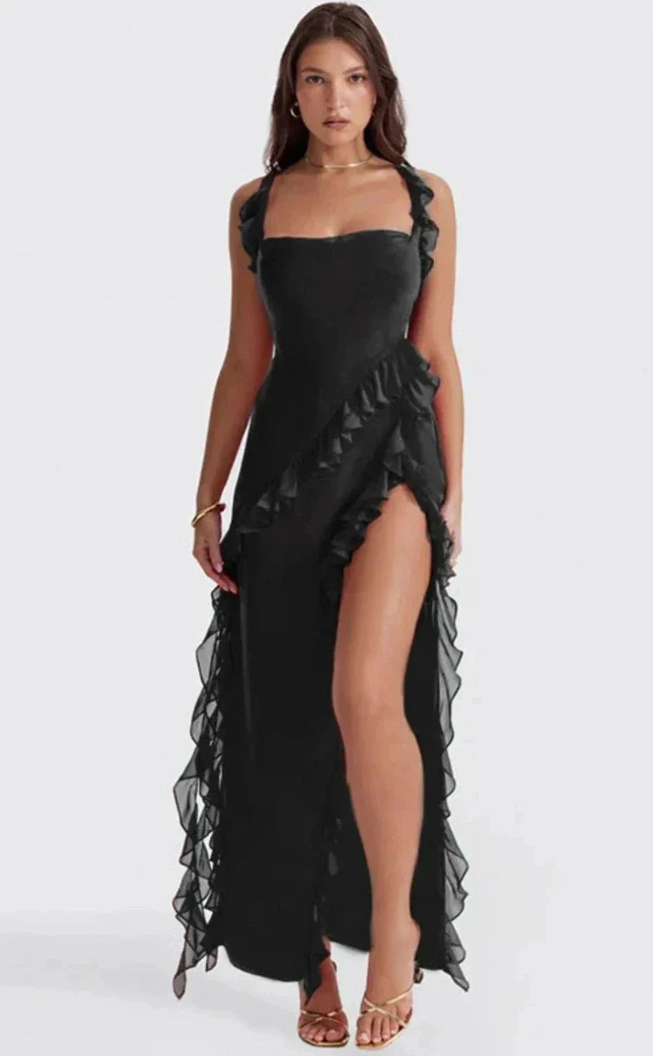 Lara™ | Stijlvolle Maxi Jurk met Split
