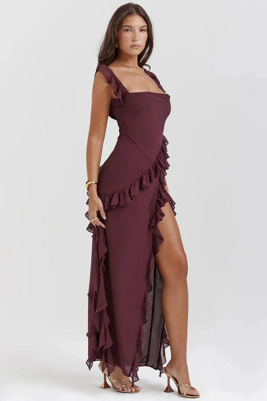 Lara™ | Stijlvolle Maxi Jurk met Split